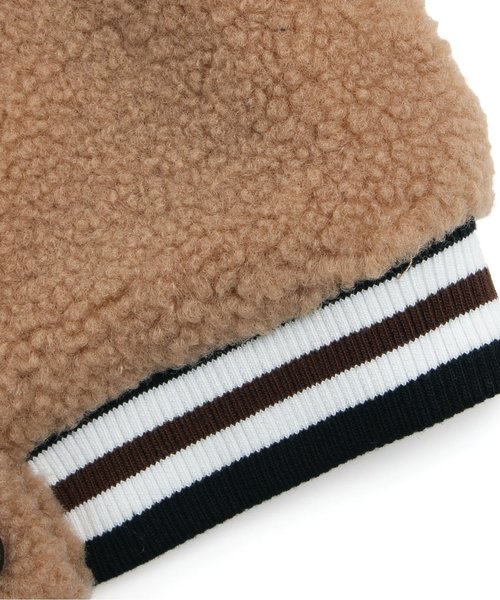 BREEZE（ブリーズ）の「ボアブルゾン（ブルゾン・キッズ・キャメル/ピンク・90/100/80/110/120/130/140）」の11枚目の写真