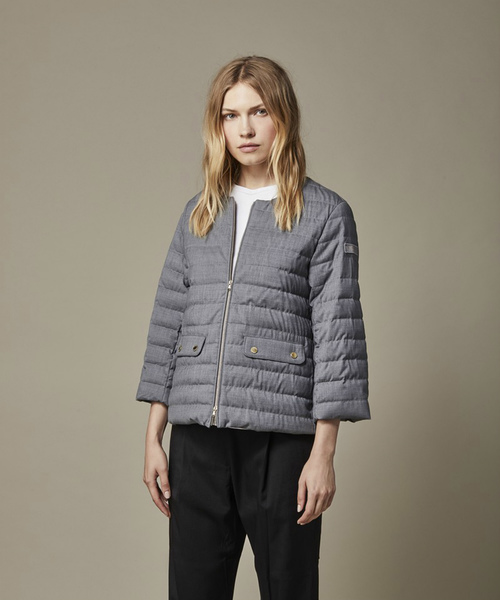 TATRAS（タトラス）の「TATRAS(タトラス）ALOE/LTA18S4665（ダウンジャケット/コート・レディース・グレー/チャコールグレー/ネイビー・1/2/3）」の3枚目の写真