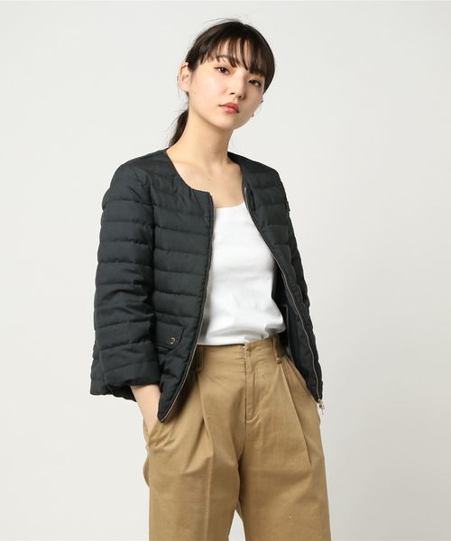 TATRAS（タトラス）の「TATRAS(タトラス）ALOE/LTA18S4665（ダウンジャケット/コート・レディース・グレー/チャコールグレー/ネイビー・1/2/3）」の2枚目の写真