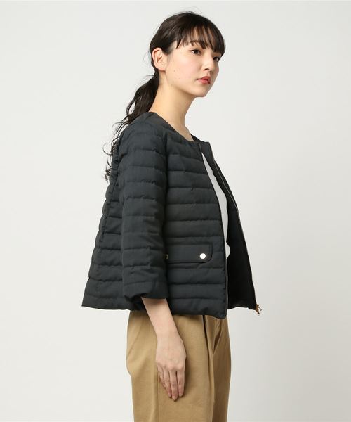 TATRAS（タトラス）の「TATRAS(タトラス）ALOE/LTA18S4665（ダウンジャケット/コート・レディース・グレー/チャコールグレー/ネイビー・1/2/3）」の8枚目の写真