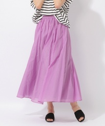 laboratory work | コットンシルクカラーマキシスカート【WEB限定カラーあり】(スカート)