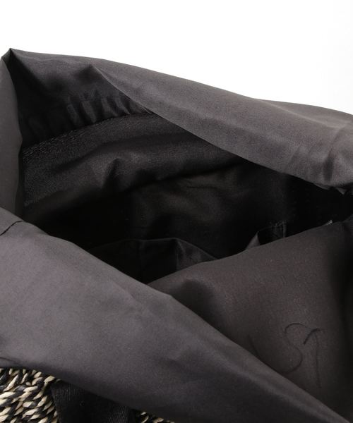 PASSE-DIX（パスディス）の「PASSE-DIX / パスディス　テープハンドルかごバッグ（かごバッグ・レディース・アイボリー/ベージュ/ブラック系その他/ゴールド/その他・FREE）」の10枚目の写真