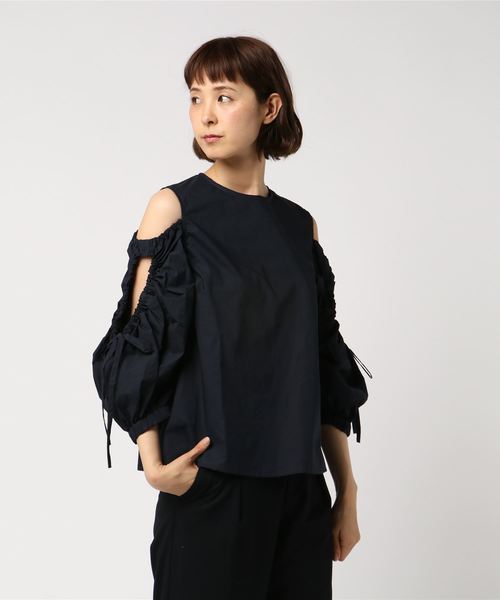 MUVEIL WORK（ミュベールワーク）の「【MUVEIL WORK】バルーンスリーブ 