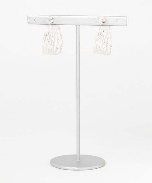 TONE SELECT GOODS(トーンセレクトグッズ)の「【925 SILVER ACC】5ツイストリングピアスSV925(OG)(ピアス(両耳用)・レディース・シルバー・FREE)」の2枚目の写真