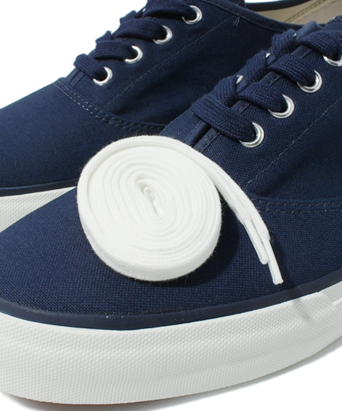 BEAUTY&YOUTH UNITED ARROWS（ビューティーアンドユースユナイテッドアローズ）の「BY キャンバス 4アイレット デッキスニーカー 13ss◆§5　（スニーカー・メンズ・ホワイト/マスタード/ネイビー/その他1・1/1(8)/2/3(10)）」の12枚目の写真