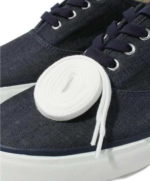 BEAUTY&YOUTH UNITED ARROWS（ビューティーアンドユースユナイテッドアローズ）の「BY キャンバス 4アイレット デッキスニーカー 13ss◆§5　（スニーカー・メンズ・ホワイト/マスタード/ネイビー/その他1・1/1(8)/2/3(10)）」の13枚目の写真