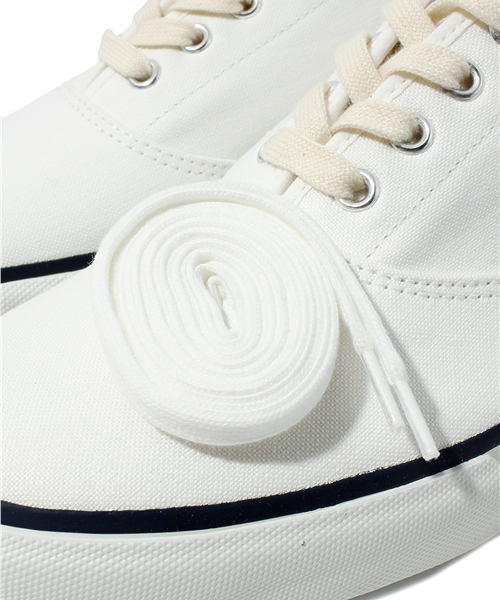 BEAUTY&YOUTH UNITED ARROWS（ビューティーアンドユースユナイテッドアローズ）の「BY キャンバス 4アイレット デッキスニーカー 13ss◆§5　（スニーカー・メンズ・ホワイト/マスタード/ネイビー/その他1・1/1(8)/2/3(10)）」の15枚目の写真