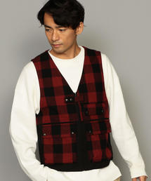 green label relaxing | SC チェックコンビ ワークベスト ◆(ベスト)