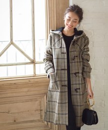 ウール混ダッフルコート