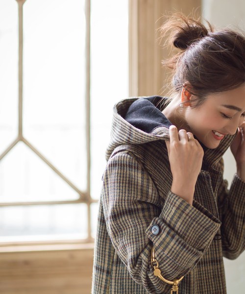 ウール混ダッフルコート（ダッフルコート）｜&. NOSTALGIA（アンド