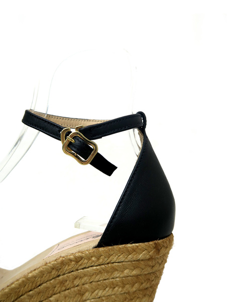 GAIMO(ガイモ)の「ストラップエスパドリーユサンダル(サンダル・レディース・ホワイト/ブラック/ベージュ/ゴールド/ライトパープル・38/39/36/37/35)」の11枚目の写真