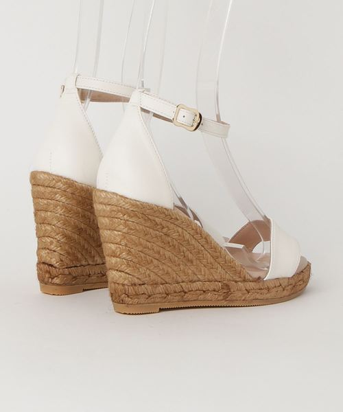 GAIMO(ガイモ)の「ストラップエスパドリーユサンダル(サンダル・レディース・ホワイト/ブラック/ベージュ/ゴールド/ライトパープル・38/39/36/37/35)」の6枚目の写真