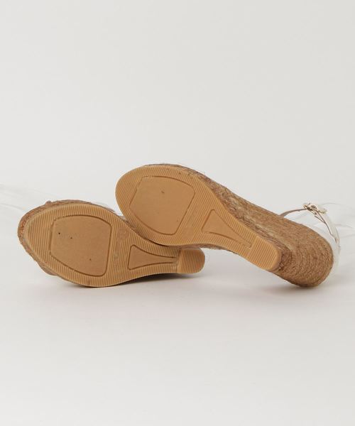 GAIMO(ガイモ)の「ストラップエスパドリーユサンダル(サンダル・レディース・ホワイト/ブラック/ベージュ/ゴールド/ライトパープル・38/39/36/37/35)」の7枚目の写真