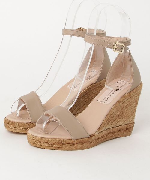 GAIMO(ガイモ)の「ストラップエスパドリーユサンダル(サンダル・レディース・ホワイト/ブラック/ベージュ/ゴールド/ライトパープル・38/39/36/37/35)」の14枚目の写真