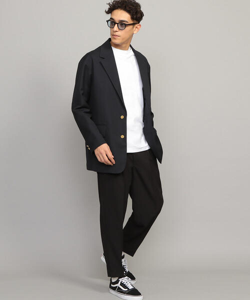 BEAUTY&YOUTH UNITED ARROWS(ビューティーアンドユースユナイテッドアローズ)の「BY ウーステッド 1P ルーズパンツ(スラックス・メンズ・ダークブラウン/ブラック・MEDIUM/LARGE/SMALL/X-LARGE)」の15枚目の写真