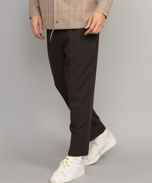 BEAUTY&YOUTH UNITED ARROWS(ビューティーアンドユースユナイテッドアローズ)の「BY ウーステッド 1P ルーズパンツ(スラックス・メンズ・ダークブラウン/ブラック・MEDIUM/LARGE/SMALL/X-LARGE)」の6枚目の写真
