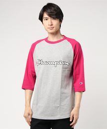 【Champion/チャンピオン】メンズ ラグラン3/4スリーブ【7分袖】Tシャツ アクションスタイル