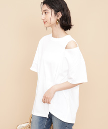 ADAM ET ROPE' | ショルダースリットTEE(Tシャツ/カットソー)