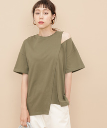 ADAM ET ROPE' | ショルダースリットTEE(Tシャツ/カットソー)