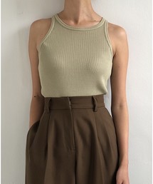 TODAYFUL | コットンリブタンクトップ(タンクトップ)