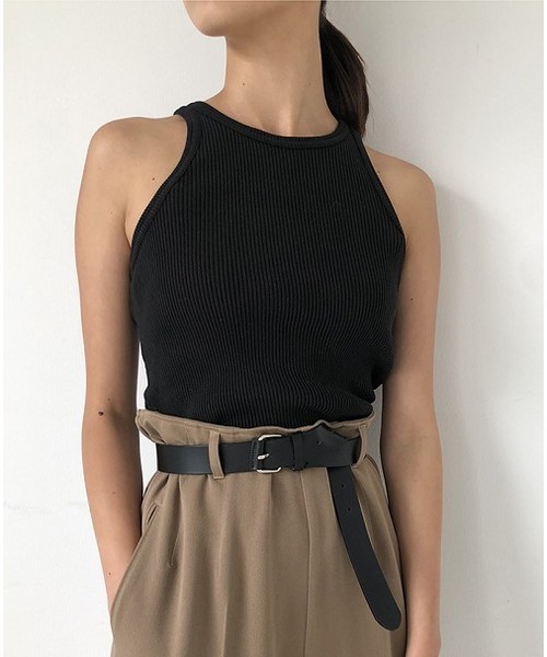 TODAYFUL - 【美品】 TODAYFUL リブコットンタンクトップ リブインナー アメスリ TODAYFUL（トゥデイフル）の「コットンリブタンクトップ（タンク