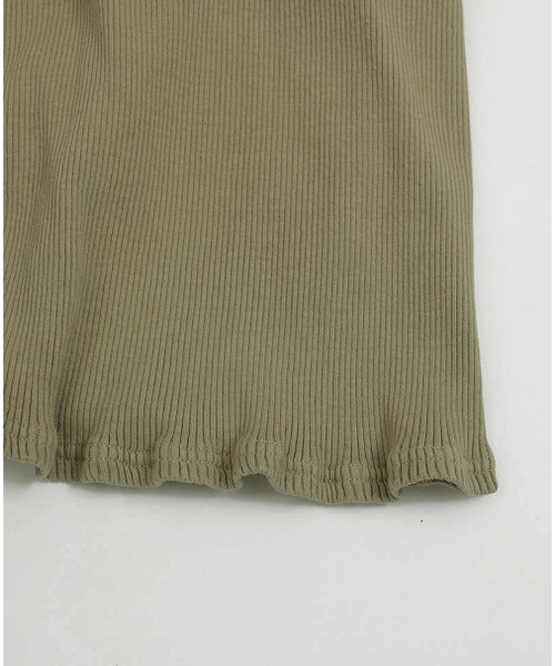 TODAYFUL（トゥデイフル）の「コットンリブタンクトップ（タンクトップ・レディース・ホワイト/ブラック/グリーン系その他/レッド系その他・FREE）」の12枚目の写真