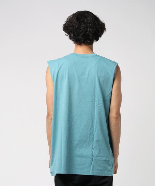 RVCA（ルーカ）の「半袖Tシャツ RVCA CUT/LAJ041-354（Tシャツ/カットソー・メンズ・ブラック/ホワイト/ブルーグリーン・L/M/S）」の4枚目の写真