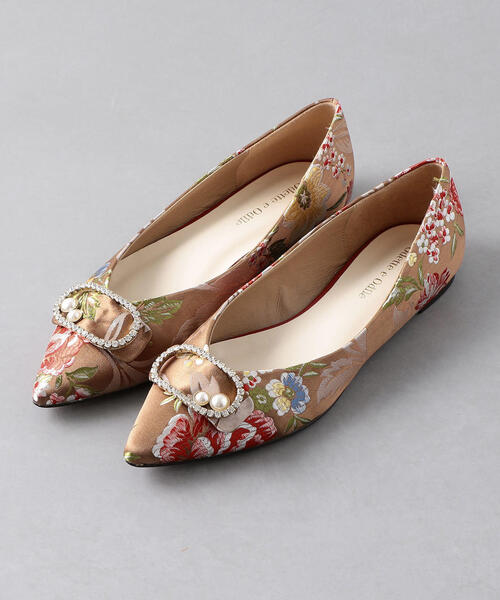 ODETTE E ODILE(オデットエオディール)の「OFD シャイニーオーバル FLT10↓(パンプス・レディース・その他2/ライトグレー/その他1/ブラック・22.5cm/23.5cm/22cm/21.5cm/23cm/24.5cm/24cm)」の3枚目の写真