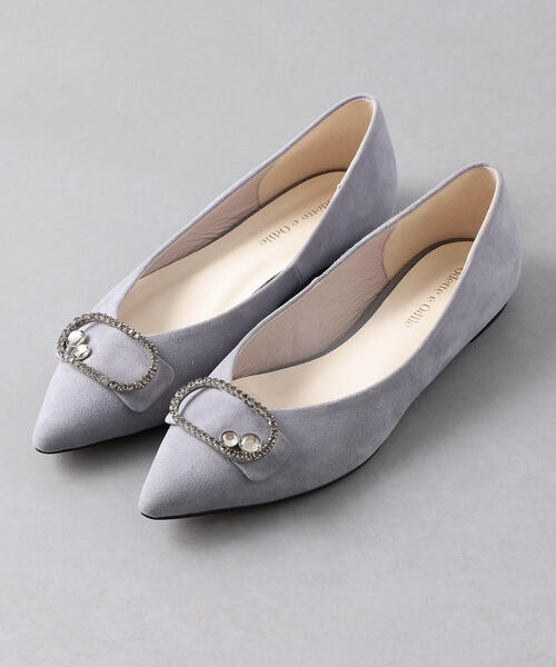 ODETTE E ODILE(オデットエオディール)の「OFD シャイニーオーバル FLT10↓(パンプス・レディース・その他2/ライトグレー/その他1/ブラック・22.5cm/23.5cm/22cm/21.5cm/23cm/24.5cm/24cm)」の2枚目の写真