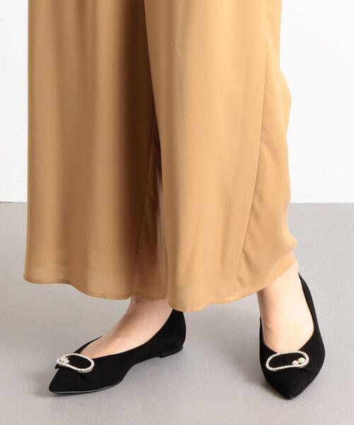 ODETTE E ODILE(オデットエオディール)の「OFD シャイニーオーバル FLT10↓(パンプス・レディース・その他2/ライトグレー/その他1/ブラック・22.5cm/23.5cm/22cm/21.5cm/23cm/24.5cm/24cm)」の1枚目の写真