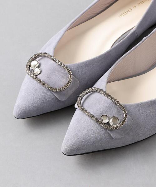 ODETTE E ODILE(オデットエオディール)の「OFD シャイニーオーバル FLT10↓(パンプス・レディース・その他2/ライトグレー/その他1/ブラック・22.5cm/23.5cm/22cm/21.5cm/23cm/24.5cm/24cm)」の8枚目の写真