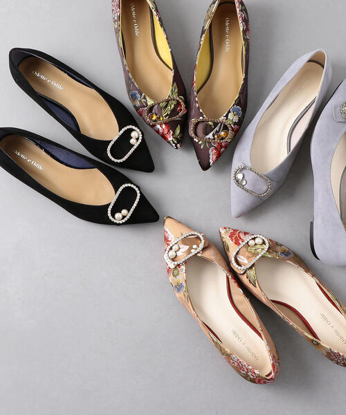 ODETTE E ODILE(オデットエオディール)の「OFD シャイニーオーバル FLT10↓(パンプス・レディース・その他2/ライトグレー/その他1/ブラック・22.5cm/23.5cm/22cm/21.5cm/23cm/24.5cm/24cm)」の10枚目の写真