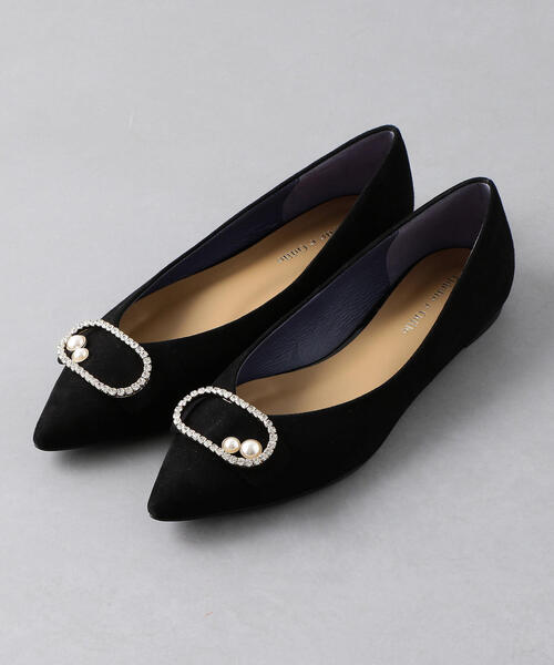 ODETTE E ODILE(オデットエオディール)の「OFD シャイニーオーバル FLT10↓(パンプス・レディース・その他2/ライトグレー/その他1/ブラック・22.5cm/23.5cm/22cm/21.5cm/23cm/24.5cm/24cm)」の5枚目の写真