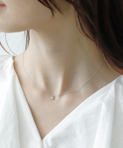 Three Four Time(スリーフォータイム)の「ドロップキラリプチペン(ネックレス・レディース・シルバー/ゴールド/ピンクゴールド・FREE)」の10枚目の写真