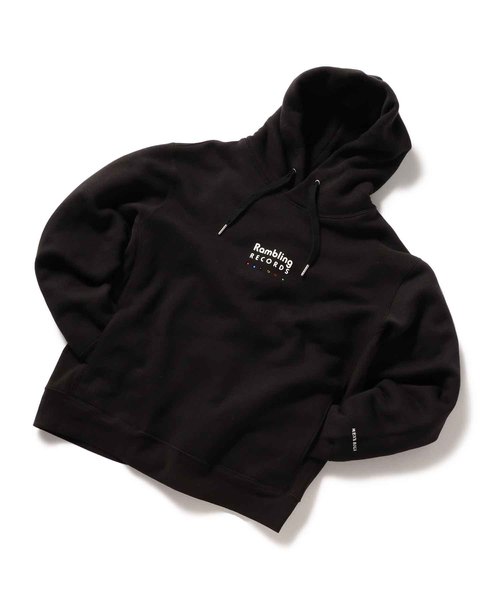 MEN'S BIGI（メンズビギ）の「【Rambling RECORDS×MEN'S BIGI】ロゴプリントパーカー（パーカー・メンズ・ホワイト/ブラック/グレー・S/M/L）」の11枚目の写真