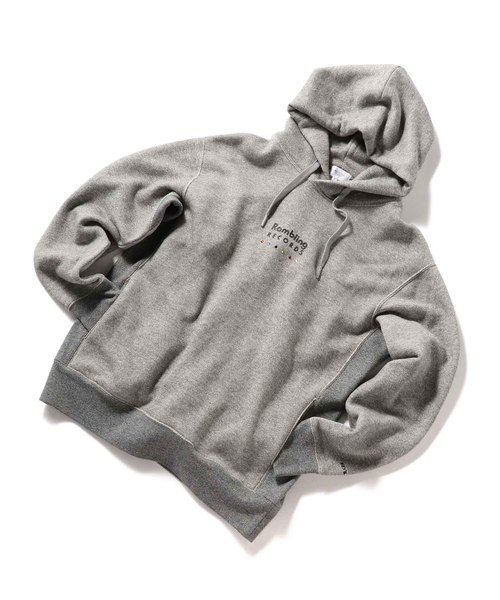 MEN'S BIGI（メンズビギ）の「【Rambling RECORDS×MEN'S BIGI】ロゴプリントパーカー（パーカー・メンズ・ホワイト/ブラック/グレー・S/M/L）」の12枚目の写真