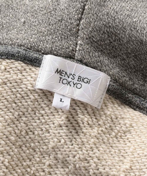 MEN'S BIGI（メンズビギ）の「【Rambling RECORDS×MEN'S BIGI】ロゴプリントパーカー（パーカー・メンズ・ホワイト/ブラック/グレー・S/M/L）」の16枚目の写真