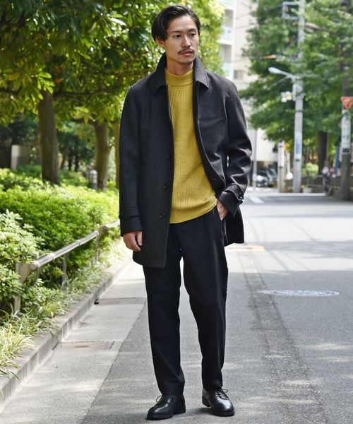 SHIPS(シップス)の「SC: ウール ストレッチ ハイブリッド イージー パンツ(ソリッド)(その他パンツ・メンズ・ダークネイビー/ブラウン/グレー・LARGE/MEDIUM/SMALL/X-LARGE)」の7枚目の写真