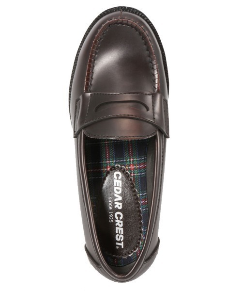 CEDAR CREST（セダークレスト ）の「【CEDAR CREST】学生靴 洗えるローファー ヒールアップタイプ【22.5cm～25.5cm】（ローファー・レディース・ブラック/ダークブラウン・22.5cm/23.5cm/24.5cm/25.5cm/23.0cm/24.0cm/25.0cm）」の5枚目の写真