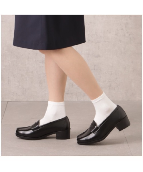 CEDAR CREST（セダークレスト ）の「【CEDAR CREST】学生靴 洗えるローファー ヒールアップタイプ【22.5cm～25.5cm】（ローファー・レディース・ブラック/ダークブラウン・22.5cm/23.5cm/24.5cm/25.5cm/23.0cm/24.0cm/25.0cm）」の9枚目の写真