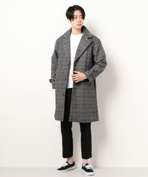 【Sa】【it】メルトンウールBIGチェスターコート