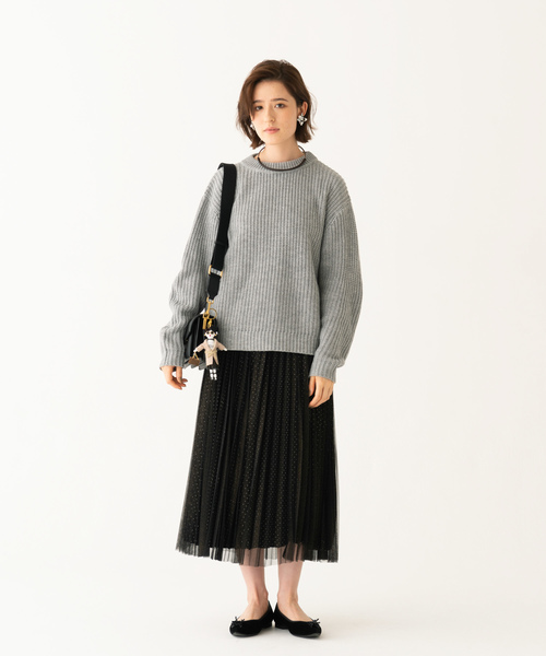 LAYMEE（レイミー）の「Unomee Pleated Skirt / ウノミープリーテッド 