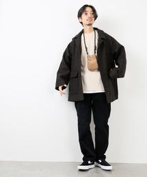 Journal Standard TRISECT�i�g���C�Z�N�g�j�́uWCLOTH CHECK �V���[�g�R�[�g���i���̑��A�E�^�[�j�v