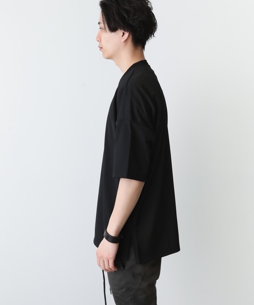 ATTACHMENT（アタッチメント）の「PE/Cライト裏毛 ドロップショルダーTシャツ（Tシャツ/カットソー・メンズ・ライトグレー/ブラック/グレー系その他・3/2/1）」の13枚目の写真