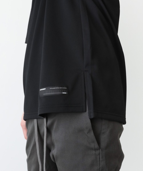 ATTACHMENT（アタッチメント）の「PE/Cライト裏毛 ドロップショルダーTシャツ（Tシャツ/カットソー・メンズ・ライトグレー/ブラック/グレー系その他・3/2/1）」の16枚目の写真