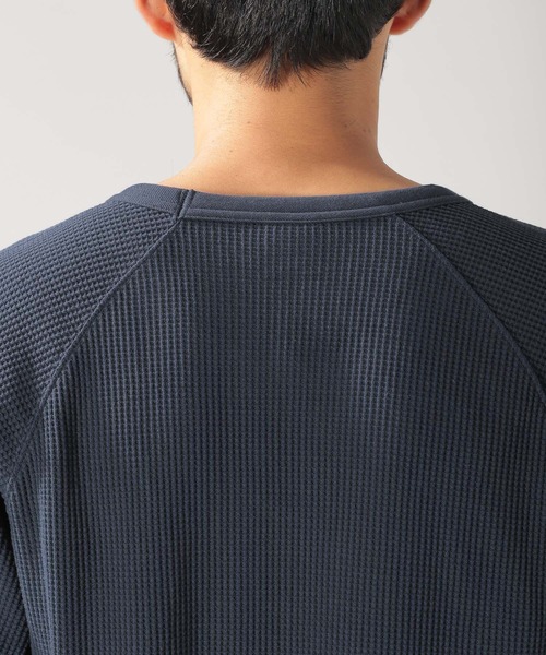 BAYFLOW(ベイフロー)の「Day To Day ワッフルL/S Tシャツ(Tシャツ/カットソー・メンズ・ホワイト/ブラック/ネイビー・SMALL/MEDIUM/LARGE)」の13枚目の写真
