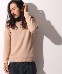 AMERICAN RAG CIE | AMERICAN RAG CIE ソフトタッチローゲージコットンニット 109-TMK-M142-KN001(ニット/セーター)