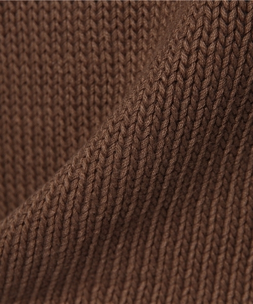 AMERICAN RAG CIE（アメリカンラグシー）の「【オンライン限定セール対象品】AMERICAN RAG CIE ソフトタッチローゲージコットンニット 109-TMK-M142-KN001（ニット/セーター・メンズ・ベージュ/ネイビー/ブラウン・2/1）」の11枚目の写真