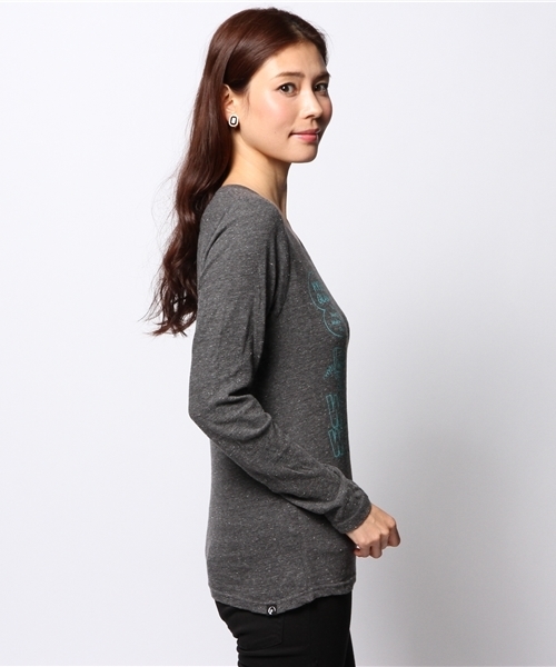 HYSTERIC GLAMOUR（ヒステリックグラマー）の「WW/FUN HOUSE pt T-SH（Tシャツ/カットソー・レディース・ホワイト/ネイビー/チャコールグレー・FREE）」の5枚目の写真