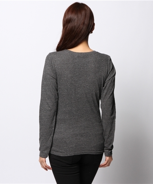 HYSTERIC GLAMOUR（ヒステリックグラマー）の「WW/FUN HOUSE pt T-SH（Tシャツ/カットソー・レディース・ホワイト/ネイビー/チャコールグレー・FREE）」の6枚目の写真